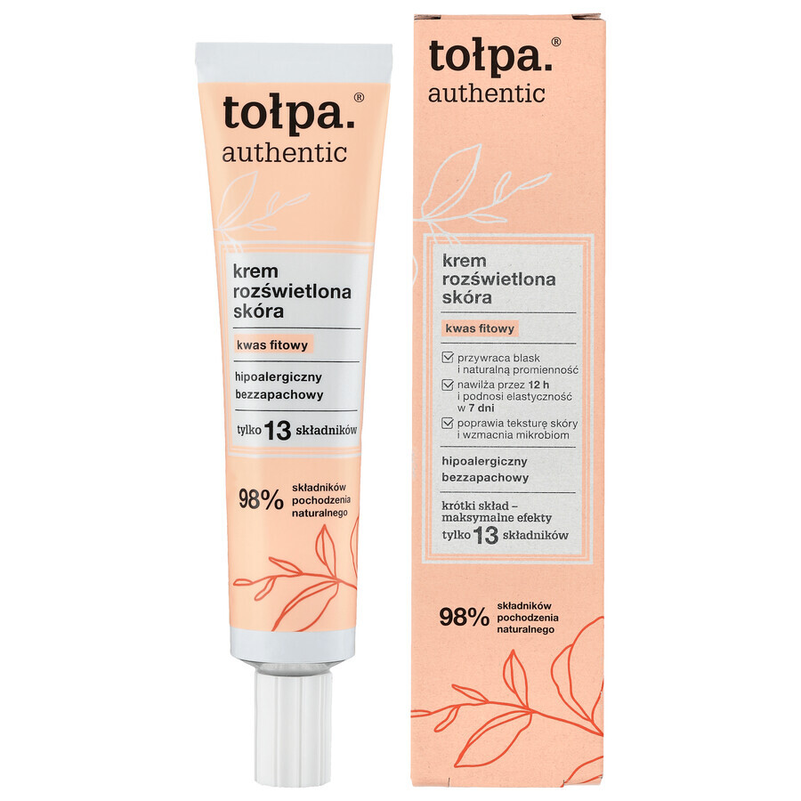 Shop Tolpa Authentic, aufhellende Hautcreme, Phytinsäure, 40 ml Tolpa Authentic, aufhellende Hautcreme, Phytinsäure, 40 ml