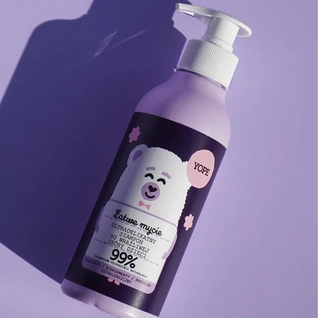 Yope Easy Wash, champú ultrasuave para cuero cabelludo sensible, para niños mayores de 3 años, 300 ml
