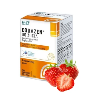 Equazen, aardbeiensmaak, 240 kauwtabletten