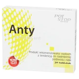 PotStop antiperspirant, 30 tablets