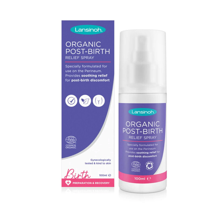 Buy Lansinoh, organic spray for postpartum pain relief, 100 ml Lansinoh, organic spray for postpartum pain relief, 100 ml