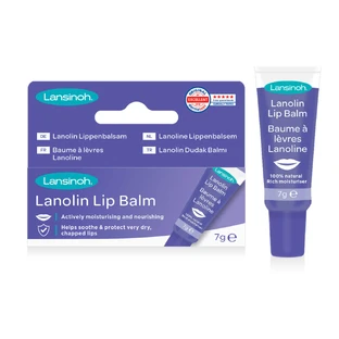 Lansinoh lip balm with lanolin, 7 g