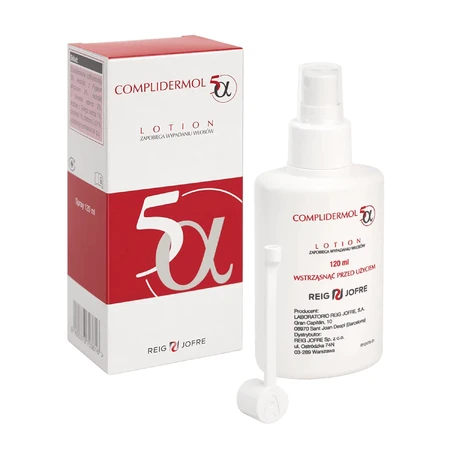 Complidermol 5 alpha, hair lotion, 120 ml