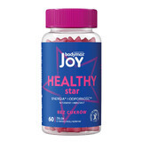 Bodymax Joy Healthy Star, jellies, raspberry flavor, 60 pieces
