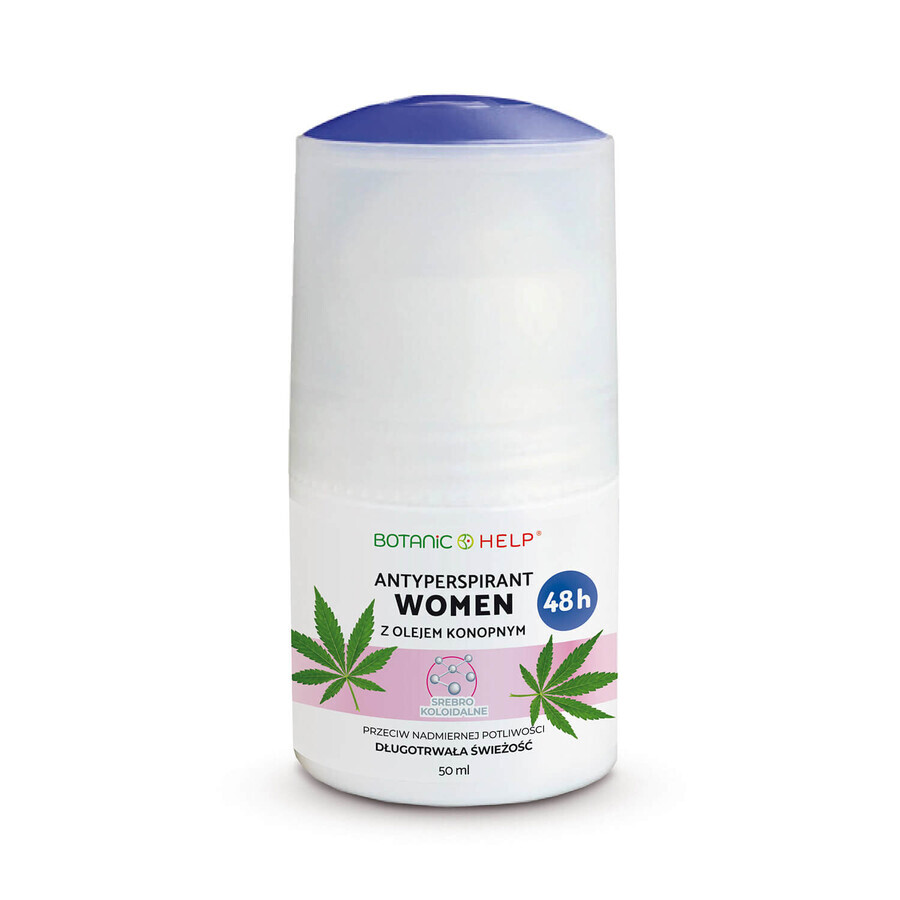 Buy Botanic Help Women, antiperspirant roll-on 48h with walnut oil, 50 ml Botanic Help Women, antiperspirant roll-on 48h with walnut oil, 50 ml