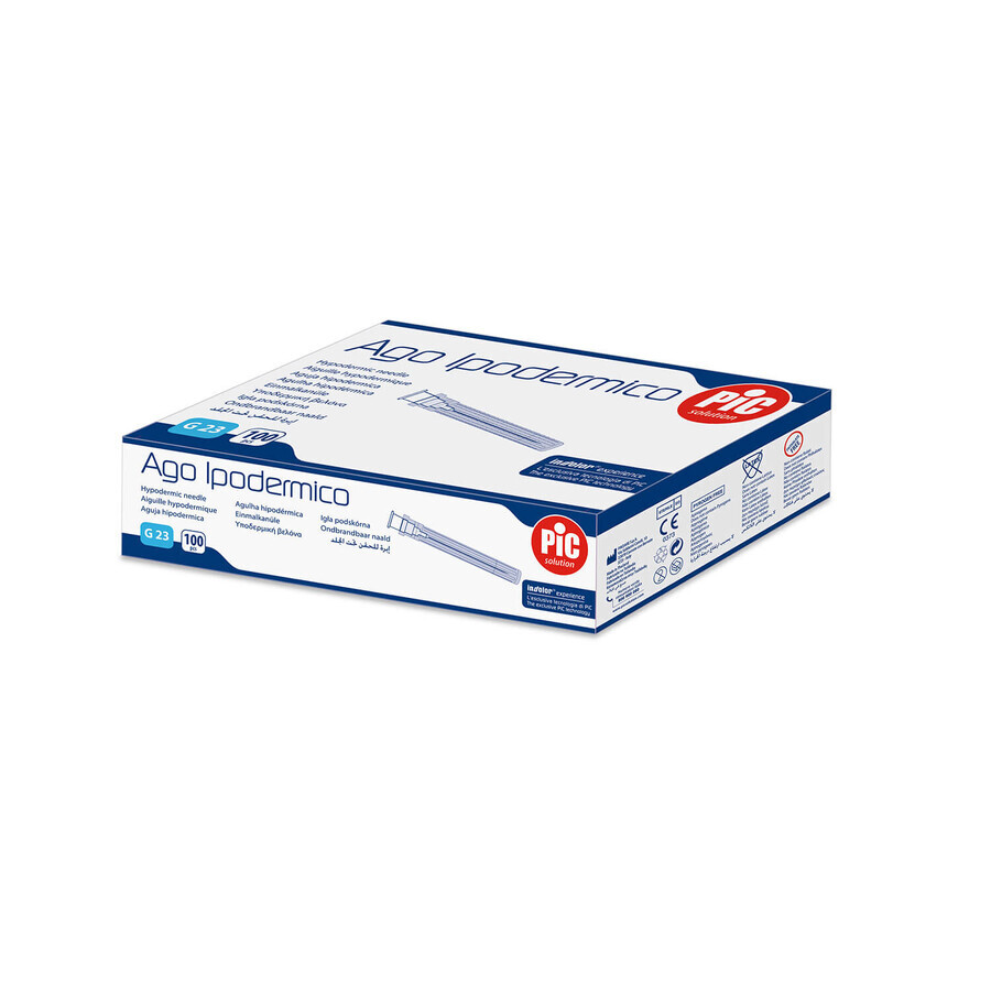 Acquista Soluzione Pic, aghi per iniezione, G23 0,6 mm x 30 mm, 100 pezzi Soluzione Pic, aghi per iniezione, G23 0,6 mm x 30 mm, 100 pezzi