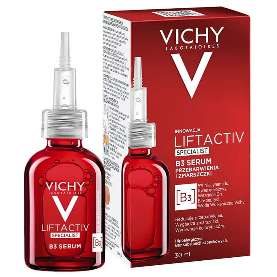 Vichy Liftactiv Specialist B3, serum to reduce discoloration and wrinkles, 30 ml