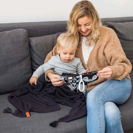 BabyOno, Sinnesheft, schwarz-weiß, ab Geburt, 1 Stück