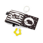 BabyOno, cuaderno sensorial, blanco y negro, desde el nacimiento, 1 unidad BabyOno, cuaderno sensorial, blanco y negro, desde el nacimiento, 1 unidad