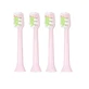 Vitammy, puntas de recambio para el cepillo dental sónico Symphony, Rosa, 4 piezas