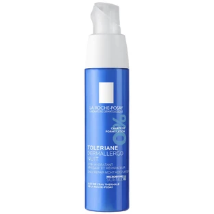 La Roche-Posay Toleriane Dermallergo, crème de nuit, soin hydratant régénérant, 40 ml