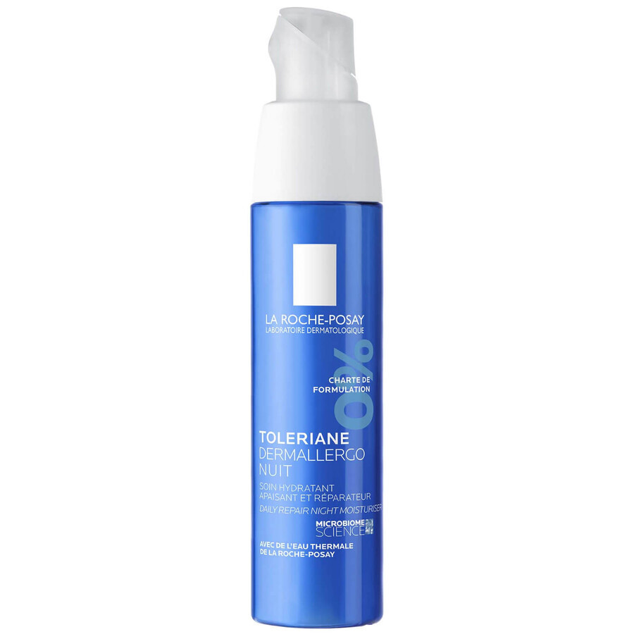 Cumpără La Roche-Posay Toleriane Dermallergo, cremă de noapte, îngrijire hidratantă regenerantă, 40 ml La Roche-Posay Toleriane Dermallergo, cremă de noapte, îngrijire hidratantă regenerantă, 40 ml