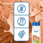 Diben Drink, voedingspreparaat, abrikozen- en perziksmaak, 4 x 200 ml