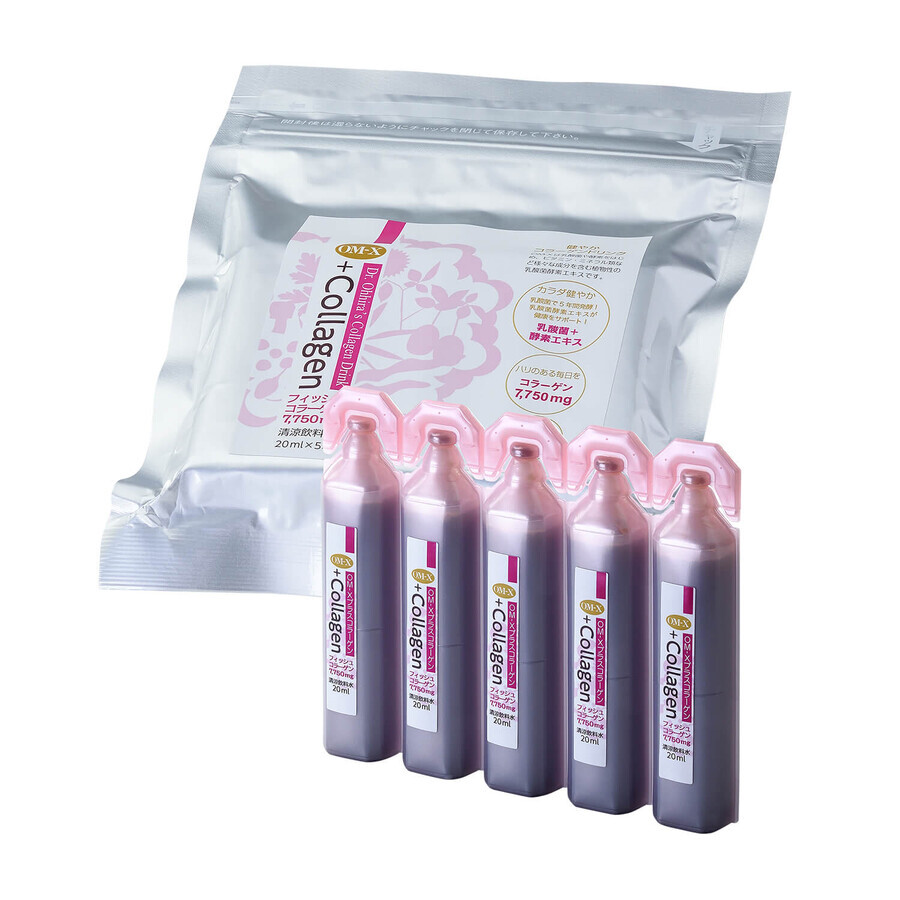 Dr. Ohhira Collagen+, colágeno líquido para beber, 10 viales