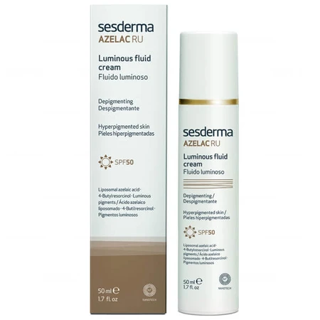 Set Sesderma, Reti-Age, gel-crème anti-âge, 50 ml + Azelac RU, émulsion illuminatrice, SPF 50, 50 ml