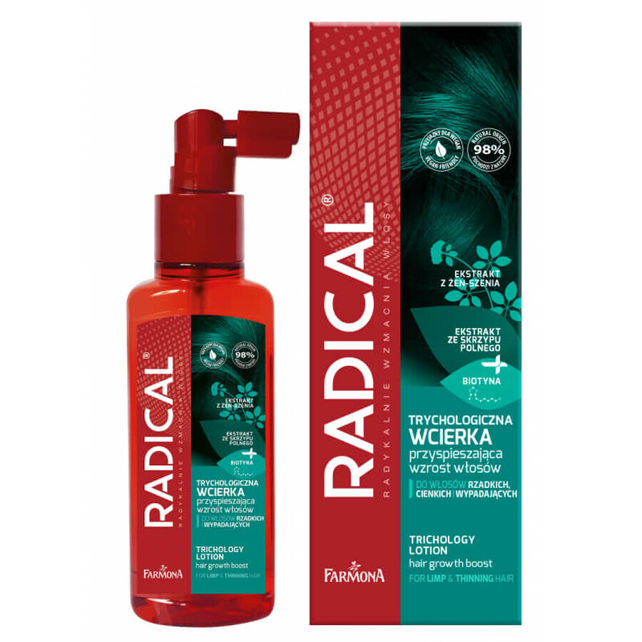 Boutique Farmona Radical, accélérateur trichologique de croissance des cheveux, cheveux minces, fins et tombants, 100 ml Farmona Radical, accélérateur trichologique de croissance des cheveux, cheveux minces, fins et tombants, 100 ml