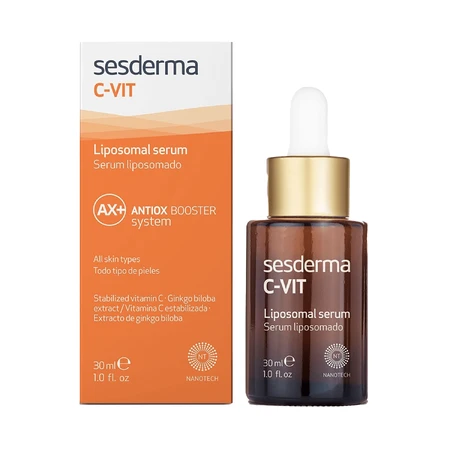 Sesderma set, Hidraderm Hyal, gezichtscrème, 50 ml + C-Vit liposoom serum, 30 ml