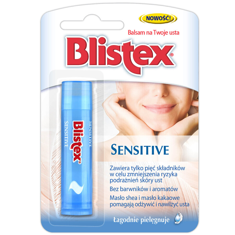 Buy Blistex Sensitive, lip balm, 4.25 g Blistex Sensitive, lip balm, 4.25 g