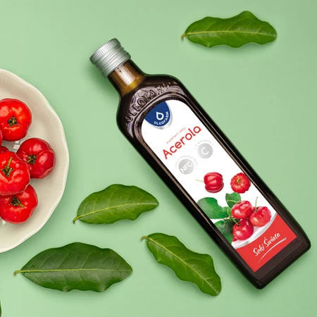 Oleofarm Sappen van de Wereld Acerola met vitamine C, 490 ml KORTE SLUITING