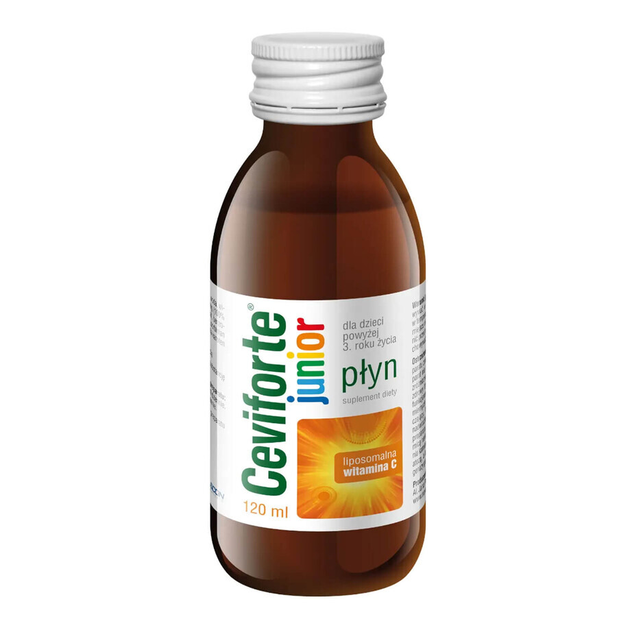 Ceviforte Junior, liposomale vitamine C voor kinderen vanaf 3 jaar, 120 ml