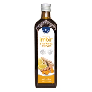 Oleofarm Ingwer mit Kurkuma und Zitrone mit Vitamin C, 490 ml