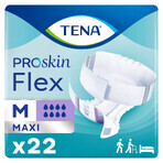 Tena Flex ProSkin, couches, taille M, 71-102 cm, Maxi, 22 unités Tena Flex ProSkin, couches, taille M, 71-102 cm, Maxi, 22 unités