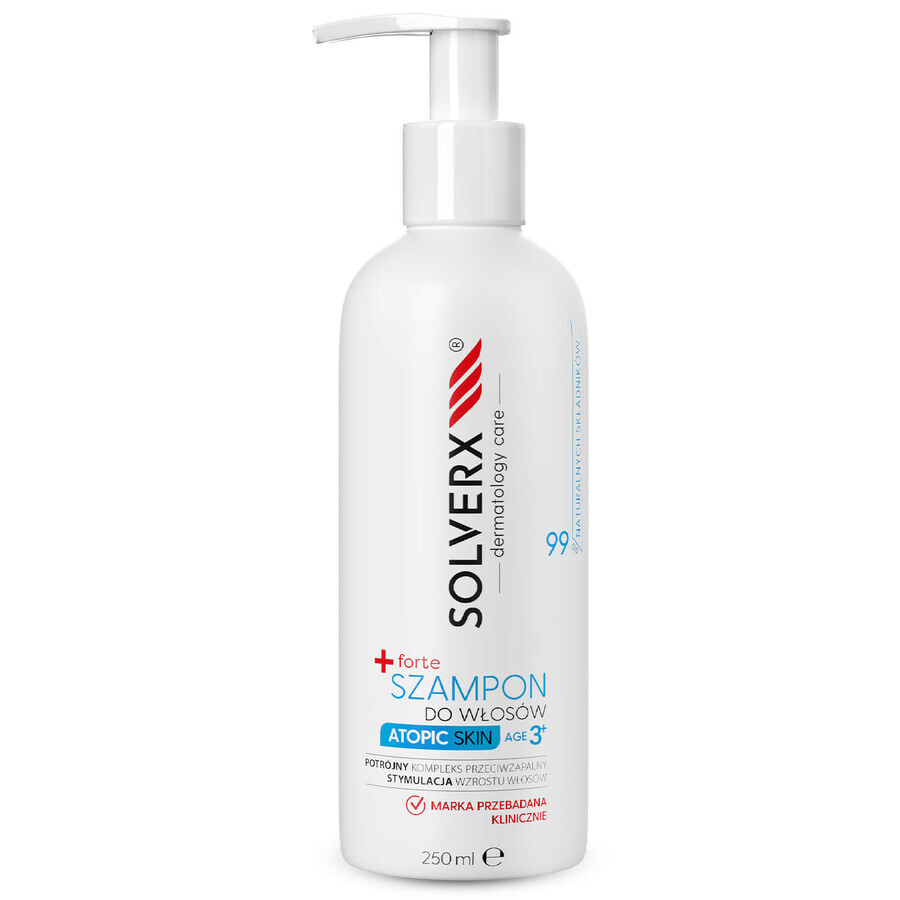Cumpără Solverx Atopic Skin Forte, șampon de păr, 250 ml Solverx Atopic Skin Forte, șampon de păr, 250 ml