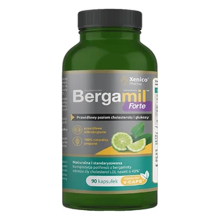 Bergamil Forte, 90 cápsulas