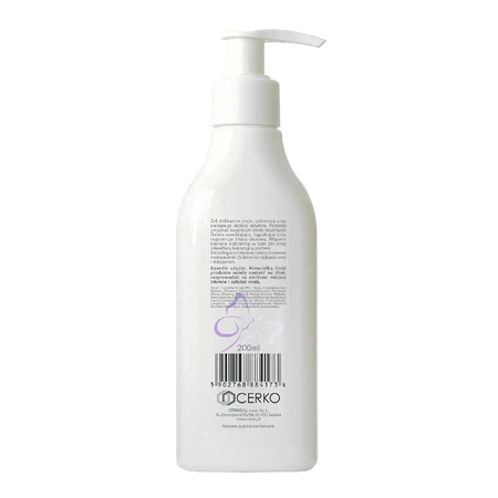 Cerkopil, hypoallergenes Intimpflegegel, empfindliche und atopische Haut, 200 ml