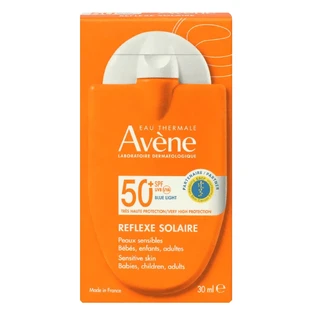 Avene Sun Reflex, zonbeschermingscrème, SPF 50+, voor volwassenen en kinderen vanaf 6 maanden, 30 ml