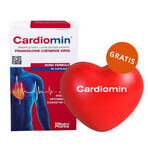 Cardiomin, 60 gélules + Boule anti-stress en forme de cœur, 1 gratuite