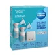 Canpol Babies Express Care, sacaleches eléctrico doble con aspirador nasal