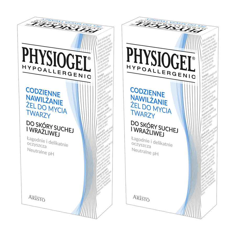 Comprar Physiogel Set Hidratante Diario, gel limpiador facial, piel seca y sensible, 2 x 150 ml Physiogel Set Hidratante Diario, gel limpiador facial, piel seca y sensible, 2 x 150 ml