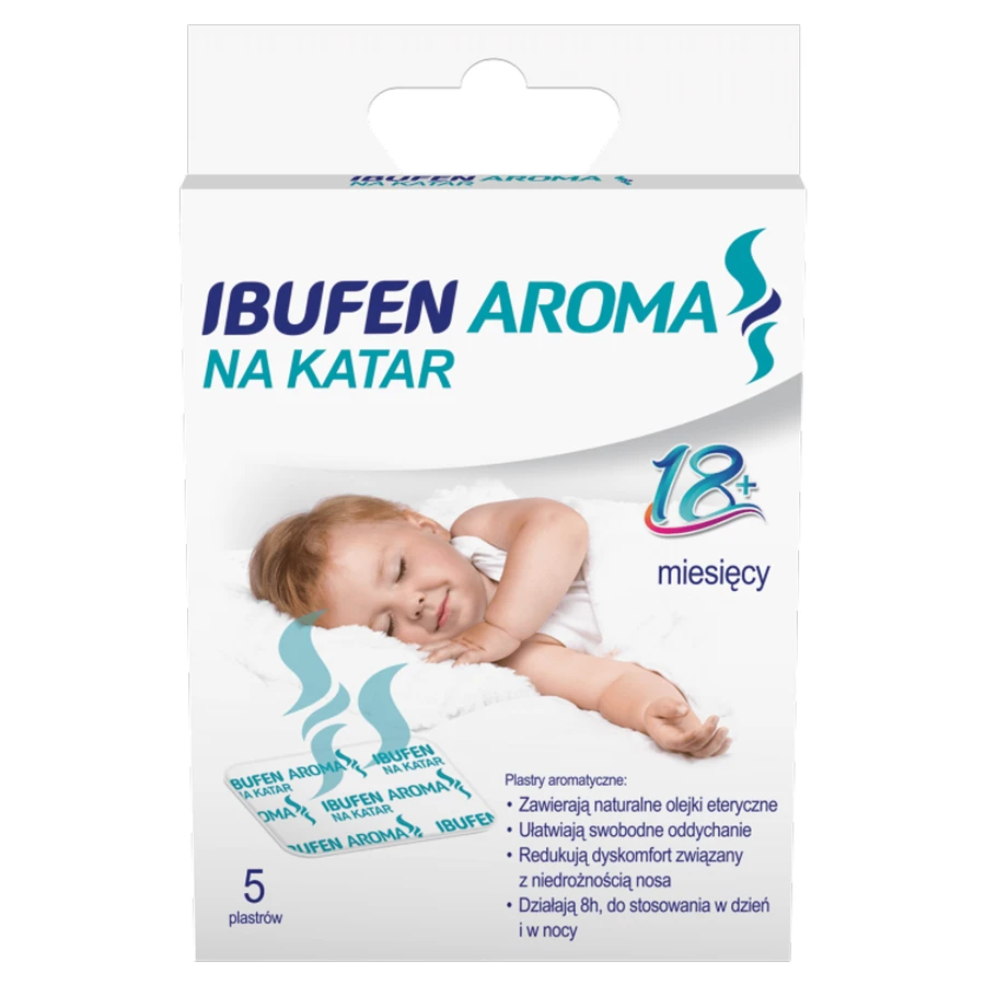 Ibufen Aroma Na Katar, Aromapflaster, nach dem 18. Lebensmonat, 5 Stück