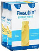 Fresubin Energy Fiber Drink, nutritious drink for children 1-12 years, banana flavor, 4 x 200 ml SHORT DATE