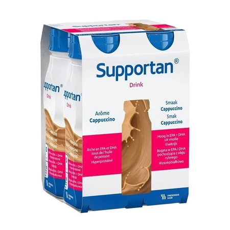 Supportan Drink, Cappuccino, 4 x 200 ml