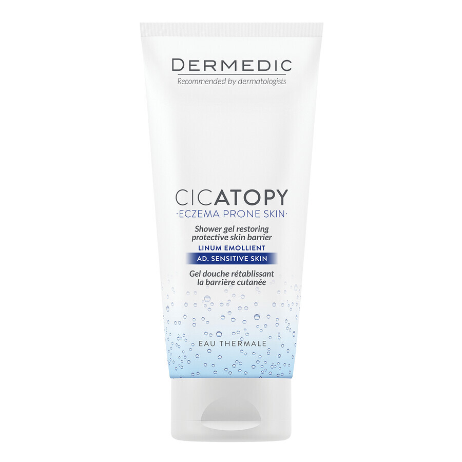 Cumpără Dermedic Cicatopy, gel de duș care restabilește bariera protectoare, piele uscată și atopică, 200 ml Dermedic Cicatopy, gel de duș care restabilește bariera protectoare, piele uscată și atopică, 200 ml