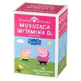 Peppa Pig Vitamin D3 effervescent, from 3 years, pineapple flavor, 60 lozenges