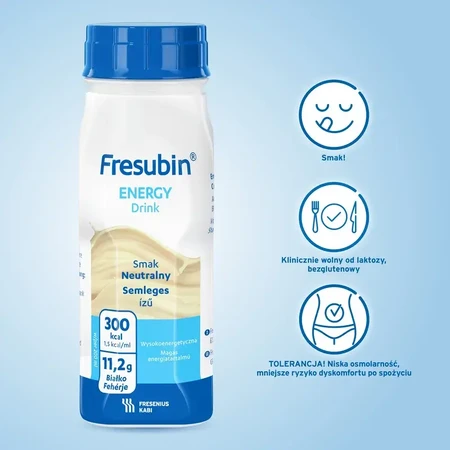Fresubin Energy, 4x200 ml - cu aromă naturală, Fresenius Kabi