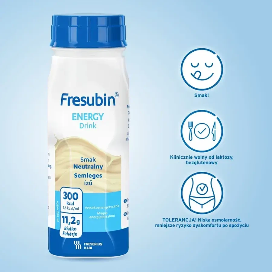 Fresubin Energy, 4x200 ml - cu aromă naturală, Fresenius Kabi