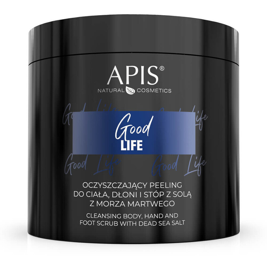 Buy Apis Good Life, purifying scrub for body, hands and feet, 700 g Apis Good Life, purifying scrub for body, hands and feet, 700 g