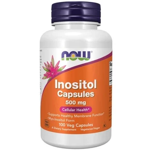 Now Foods Inositol, inositol 500 mg, 100 vegetarian capsules
