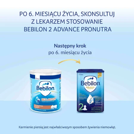 Bebilon Lait infantile sans lactose, dès la naissance, 400 g