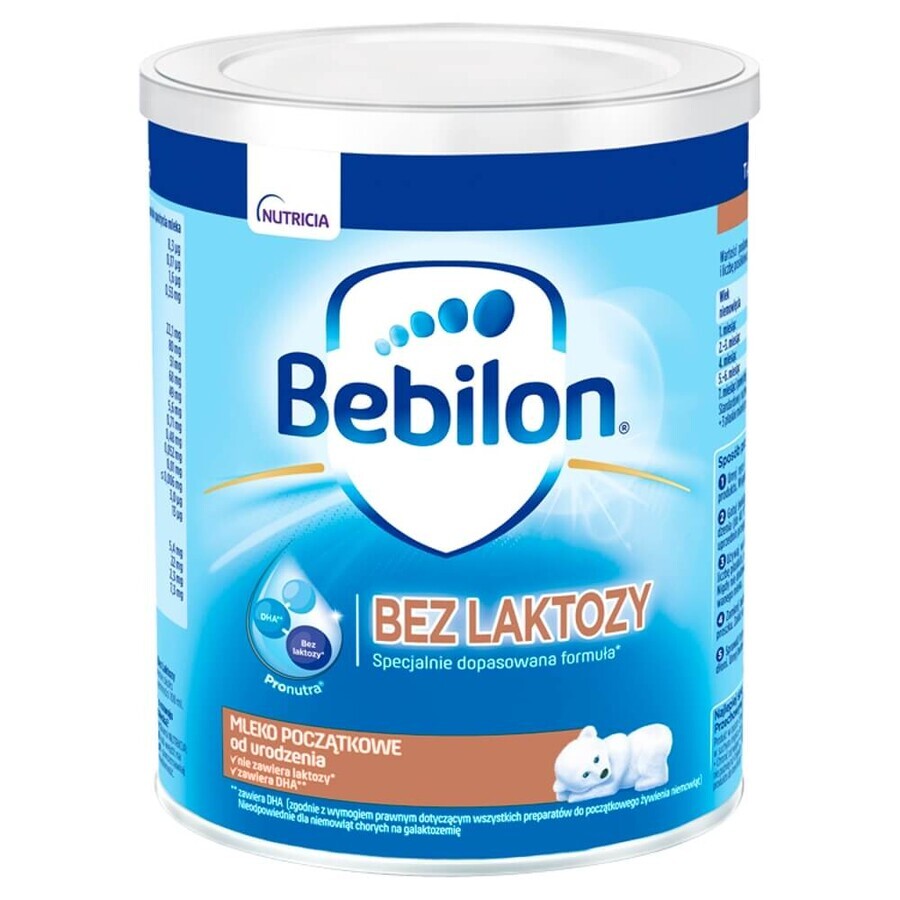 Buy Bebilon Milk for infants without lactose, from birth, 400 g Bebilon Milk for infants without lactose, from birth, 400 g
