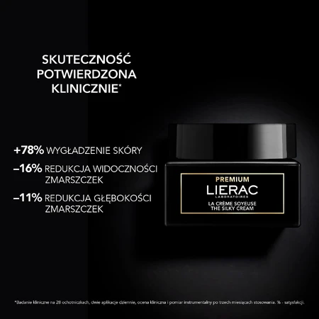Lierac Premium, zijdezachte antiverouderende gezichtscrème, 50 ml