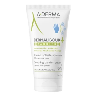 A-Derma Dermalibour+ Barrera, crema aislante contra irritantes, 50 ml
