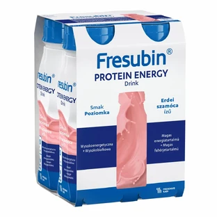 Fresubin Protein Energy with strawberry flavor, 4 x 200 ml, Fresenius Kabi