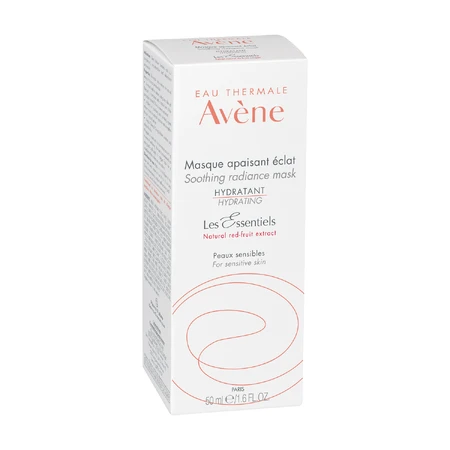 Avene Les Essentiels, kalmerend en verhelderend masker, gevoelige huid, 50 ml