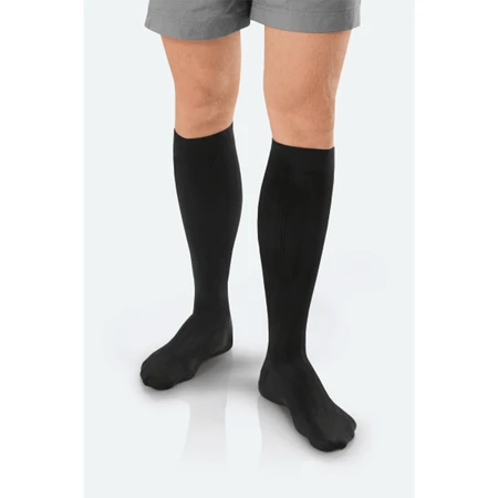Jobst For Men Explore, Kompressionskniestrümpfe, CCL2, geschlossene Spitze, Größe 5, schwarz