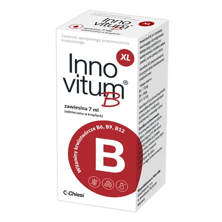 Innovitum B XL, suspensión para niños y bebés, gotas, 7 ml